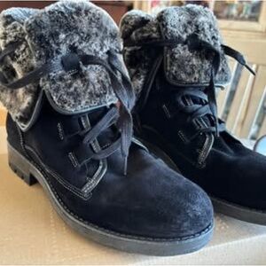Taos Winter Wonderland Black Womans Boots
